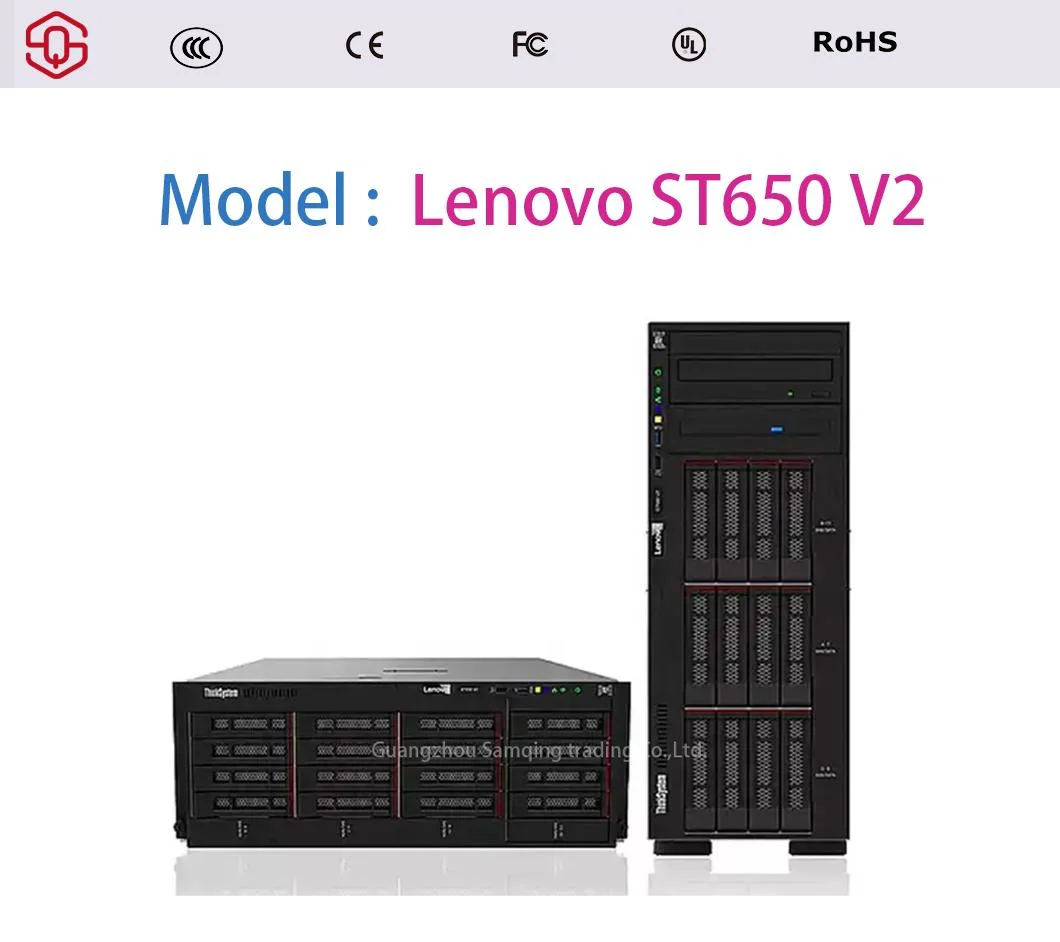 St650 V2 Tower Computer Server/Intel Xeon CPU/DDR4 RAM/2X1GB Network Card/Dpu