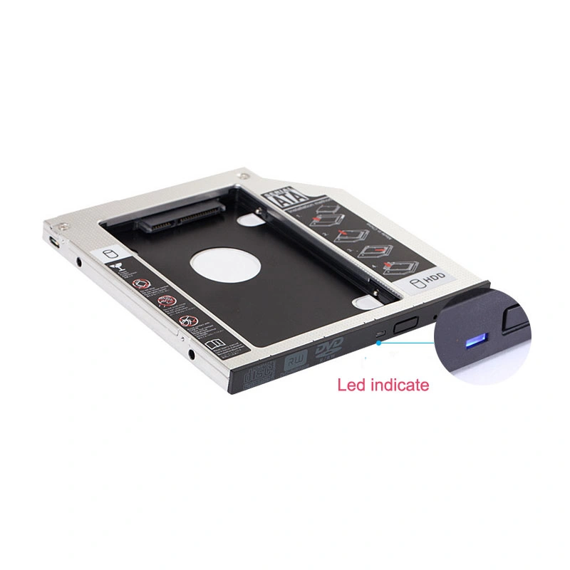 Laptop HDD Caddy New PATA IDE to SATA 12.7mm Universal 2ND HD HDD Hard Disk Drive Caddy
