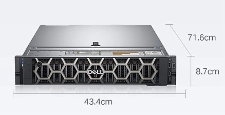 Dedicated 2u Rack Server Original Brand De-Ll Poweredge R740xd Server