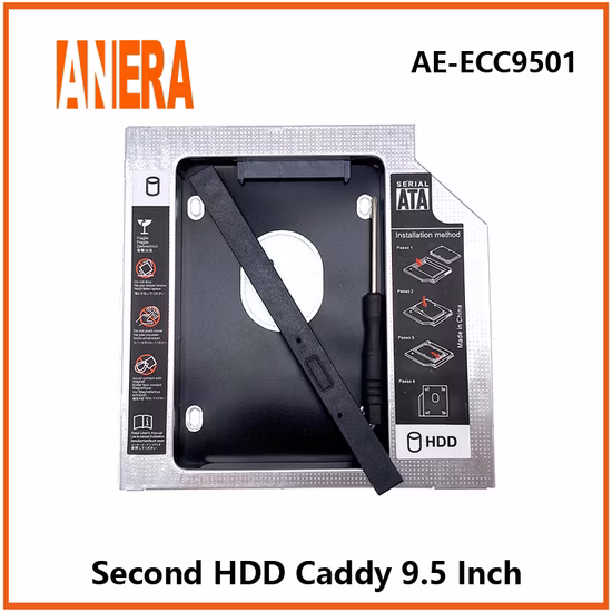 9.0mm 9.5mm 12.7mm SATA to SATA 2ND HDD Caddy