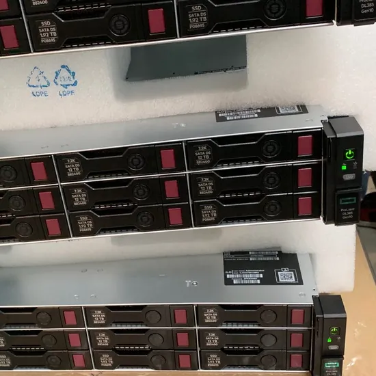 High Performance OEM Hpe 2u Rack Server Dl385 Gen11 Server CPU AMD Epyc 9684X 