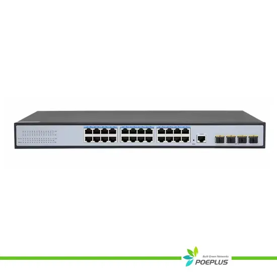 OEM Factory Layer2 24 Port Managed Gigabit Poe Network Switch 