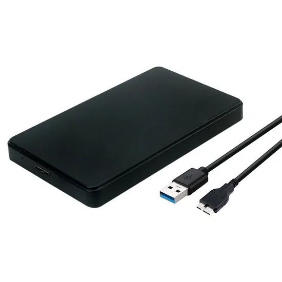 USB 3.0 to Sataiii 2.5 Inch External HDD Multi Color Plastic Hard Disk Drive 